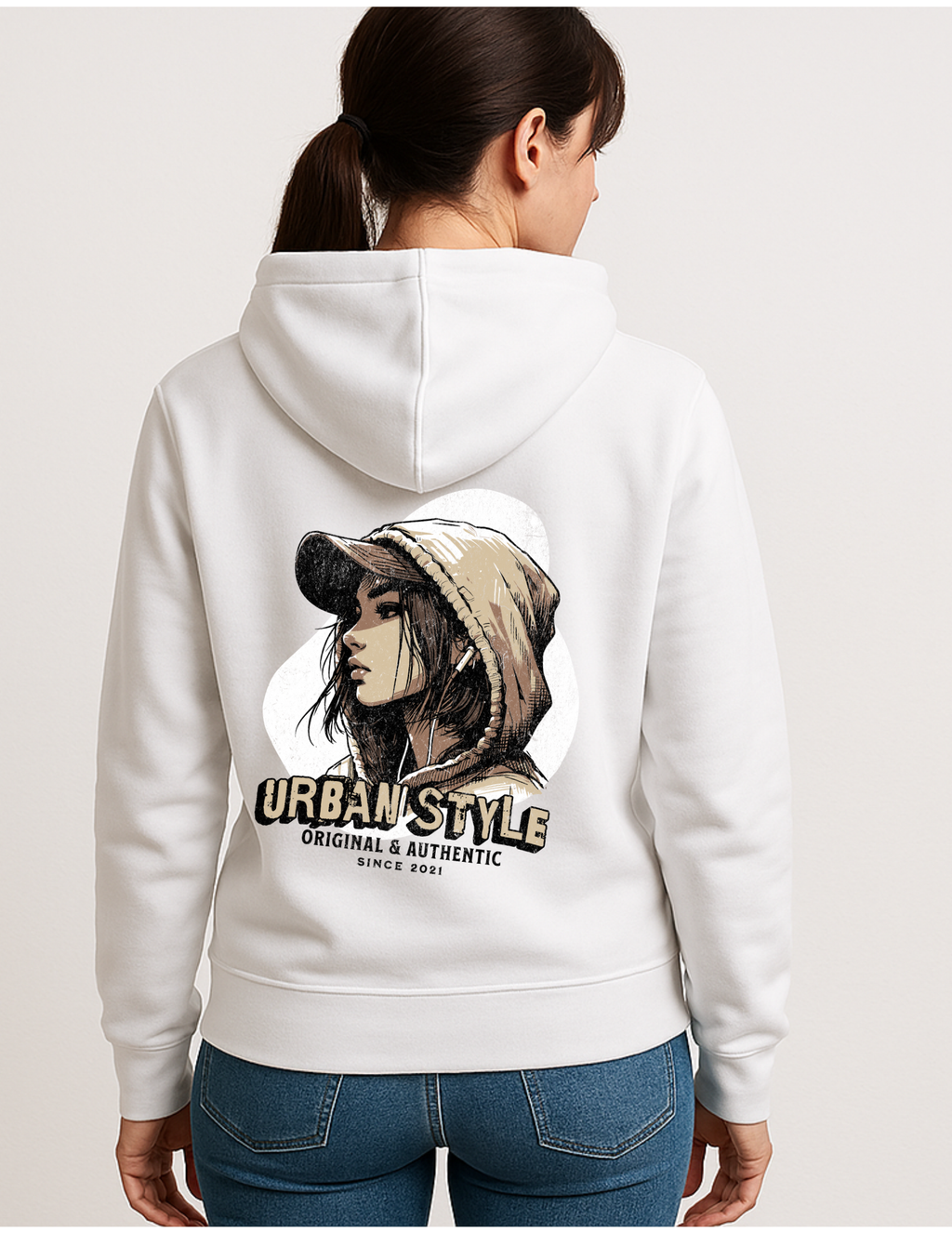 Hoodie Estilo Urbano - Sudadera Unisex Premium