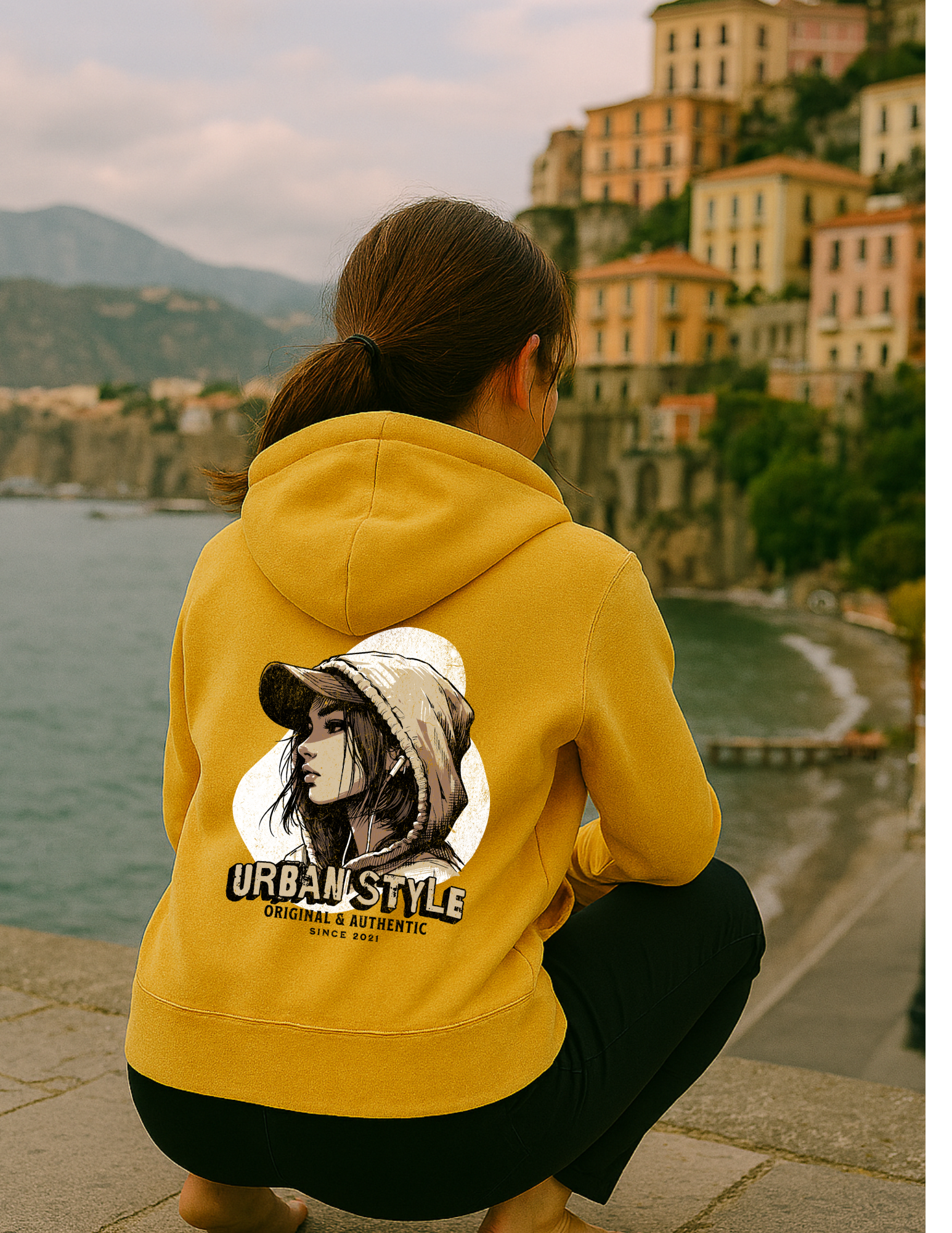 Hoodie Estilo Urbano - Sudadera Unisex Premium