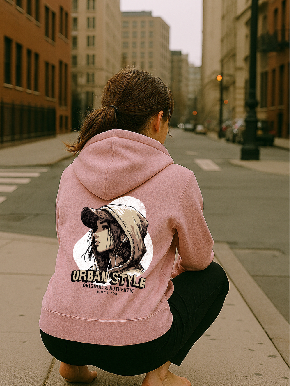 Hoodie Estilo Urbano - Sudadera Unisex Premium