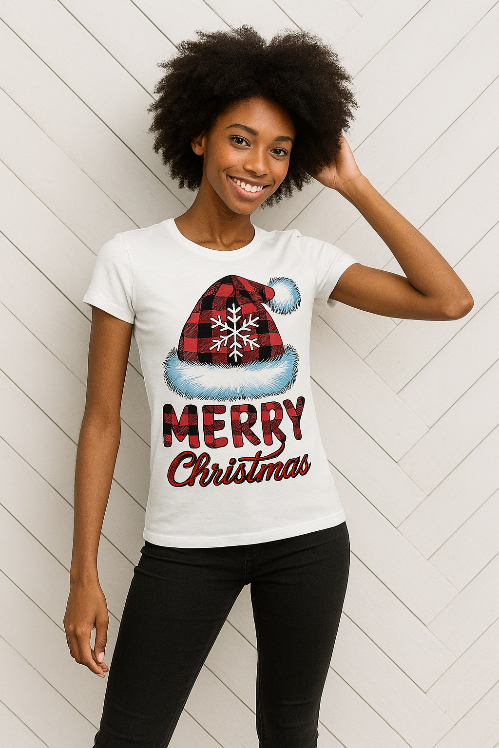 Camiseta Navideña Algodón - Diseño Festivo Varios Colores | WIDE STORE PRINT