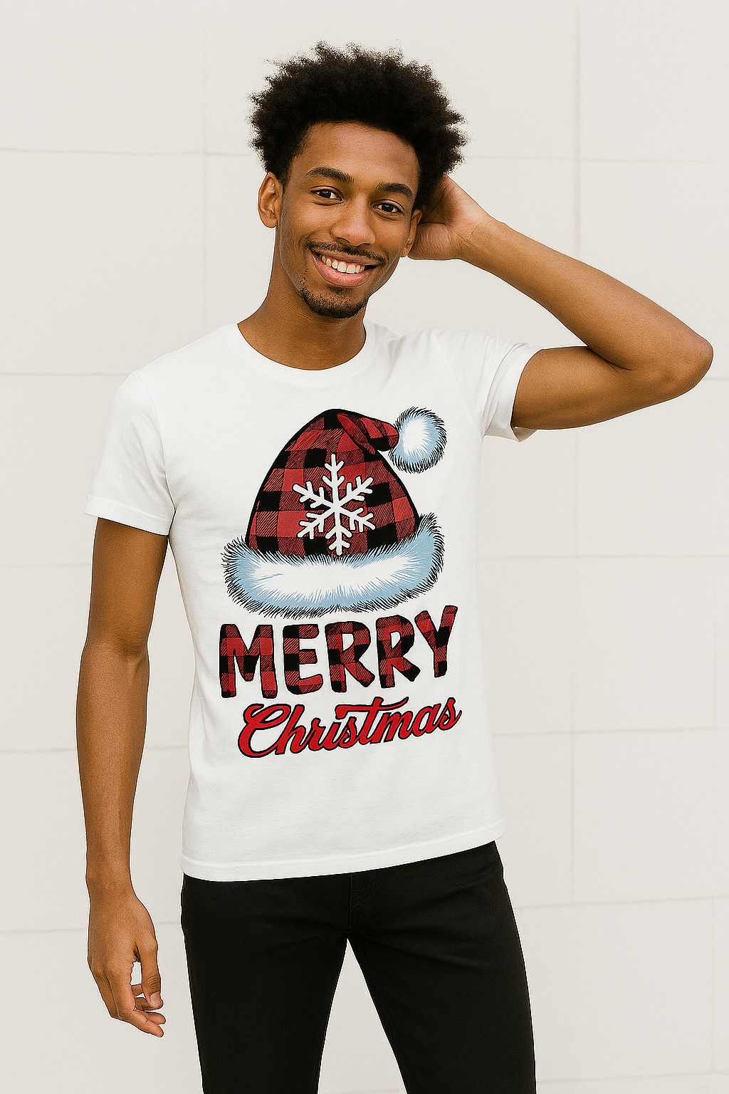 Camiseta Navideña Algodón - Diseño Festivo Varios Colores | WIDE STORE PRINT